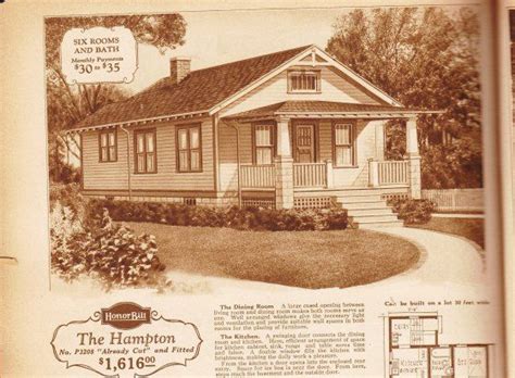 An Old House Is Featured In The Sears Homes Catalog Which Was Released