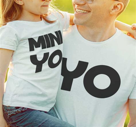 Camiseta Personalizable Padre E Hijo Tenvinilo