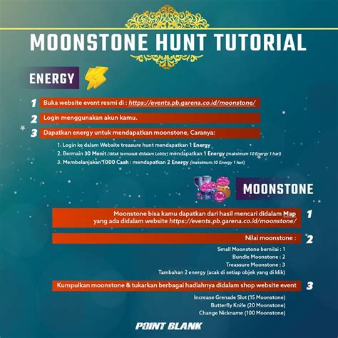 Kali ini saya coba gacha karakter pemain drakor park. Moonstone Hunt Point Blank - Website Event PB ~ Tips PB ...