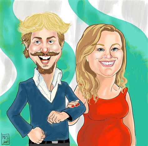 Personalized Caricature From Photocustom Cartoon Portrait Etsy