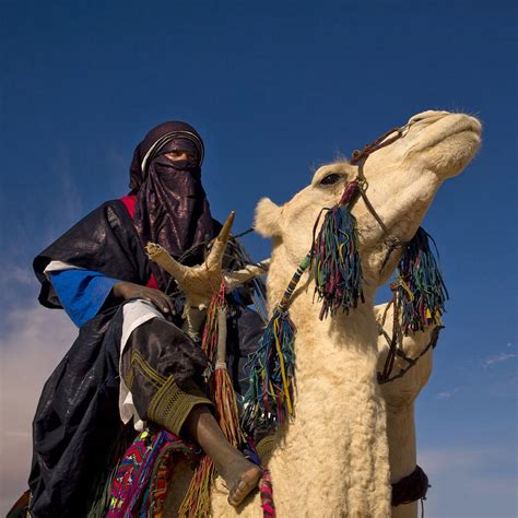 Tuareg In The Desert Ghadamis Libya Libya Africa Tuareg People