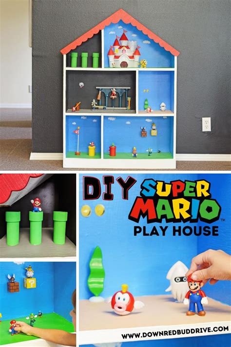 Diy Super Mario Play House Mario Crafts Super Mario Room Mario Room