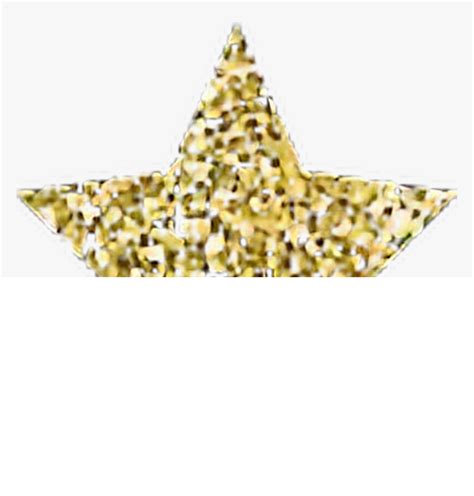 Sparkly Gold Star Png Download Gold Glitter Star Png Transparent