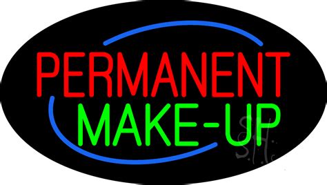 Deco Style Permanent Make Up Animated Neon Sign Permanent Makeup Neon