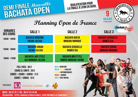 Tickets Sd Partner Demi Final Bachata Open Marseille Billetweb