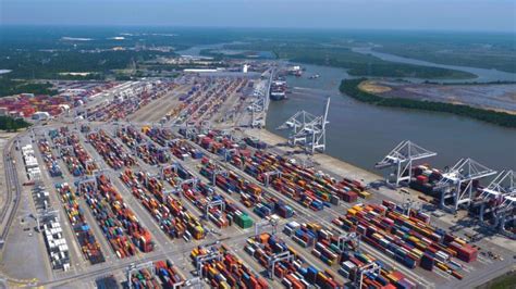 Georgia Ports Authority 10m Teu Capacity In 10 Years Expansion Solutions
