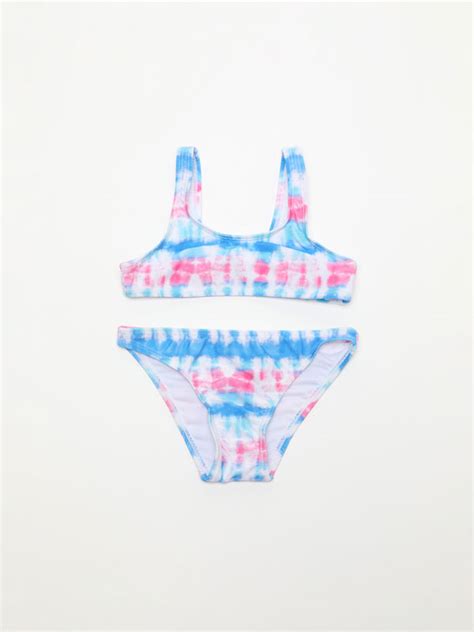 Tie Dye Print 2 Piece Bikini Set Swimsuit And Bikinis Swimsuits