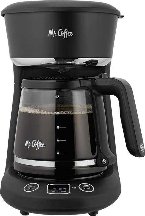 Customer Reviews Mr Coffee 12 Cup Coffee Maker With Led Display Black