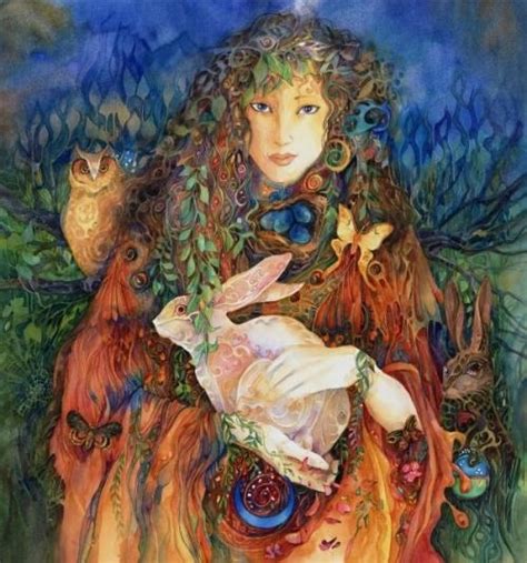 Eostre Goddess Of Spring A Year And A Day