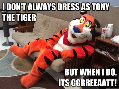 Tony The Tiger Meme Trend Meme
