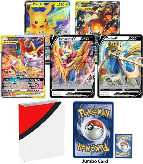 5 Oversized Jumbo Ex Promo Pokemon Cards No Duplicates Includes 5