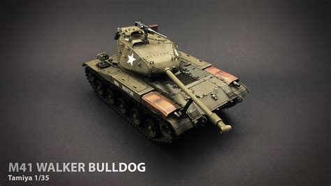 Building A M41 Walker Bulldog Tamiya 135 Scale Model Youtube