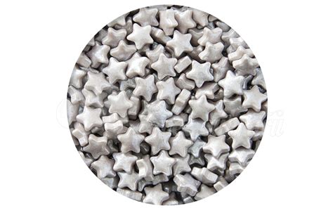 World Of Confectioners Sugar Sprinkles Stars Silver Other Shapes
