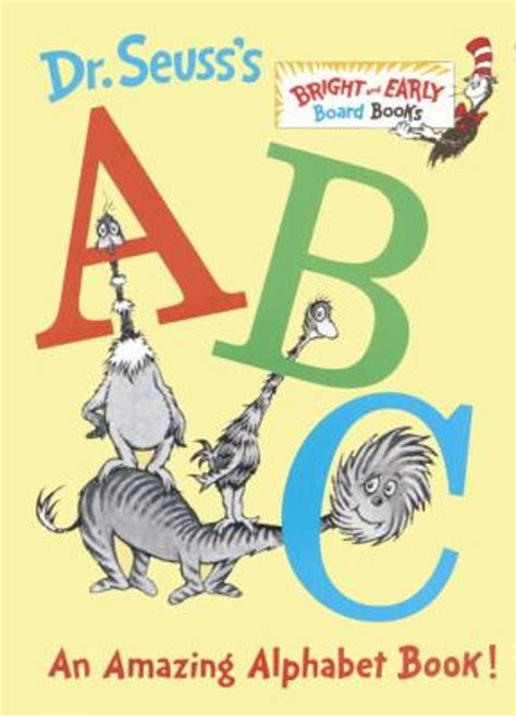 Dr Seusss Abc An Amazing Alphabet Book Bookpal