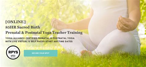 85 Hour Online Prenatal And Postnatal Yoga Teacher Training Awakened