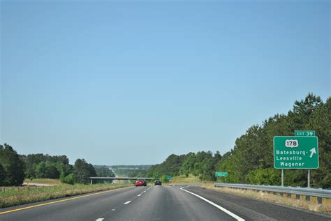 Interstate 20 West Lexington To North Augusta Aaroads South Carolina