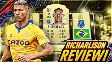 Richarlison (born 10 may 1997) is a brazilian footballer who plays as a striker for british club everton. THIS CARD IS CRACKED!!!!!!!! - 81 RATED RICHARLISON PLAYER ...
