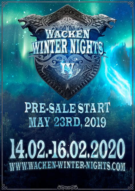 The 2020 edition of the wacken open air festival in germany was one of the events affected by the german government's latest decision to ban all massive public gatherings until august 31. WACKEN WINTER NIGHTS 2020 Tickets | www.metaltix.com