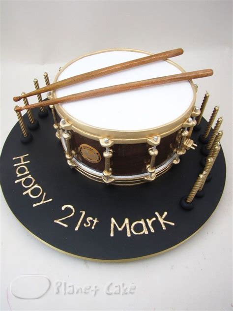 Snare Drum Cake Drum Birthday Cakes Birthday Cakes For Men Men