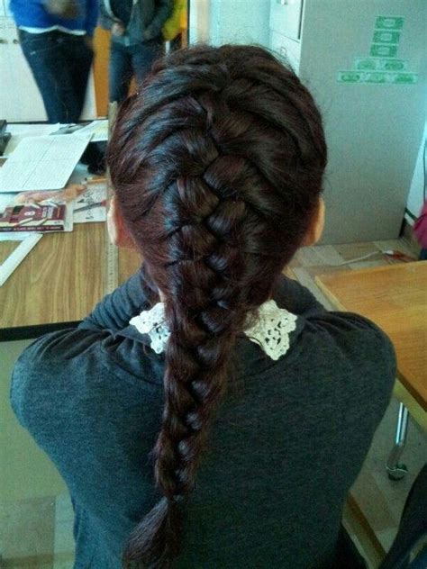 Learn the different kinds of curls. French plate | French braid hairstyles, Curly hair styles ...