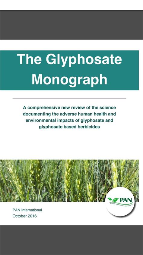 Ebook The Glyphosate Monograph A Comprehensive New Review Of The
