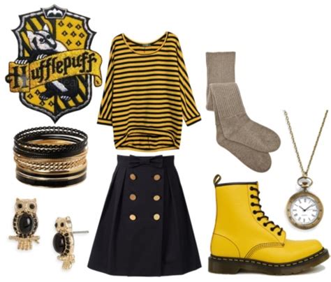 Hufflepuff Hufflepuff Outfit Hogwarts Outfits Harry Potter Cosplay