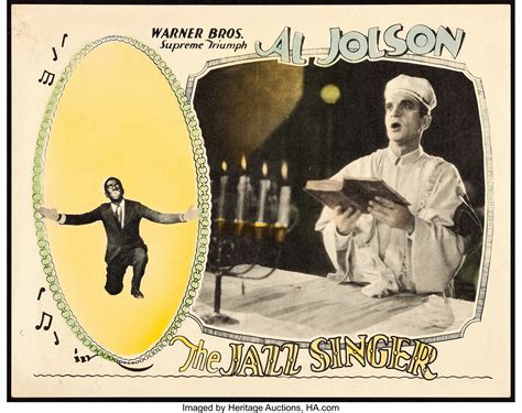 The Jazz Singer Warner Brothers 1927 Lobby Card 11 X 14 Lot