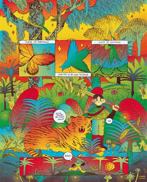 Jungle on Behance | Jungle, Art, Painting