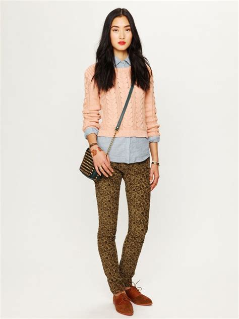 Love This Outfit Sweater Over Button Up Shirt With Animal Print