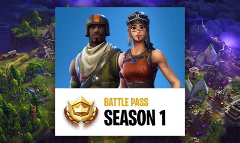 For each new season, epic games releases a new battle pass with new missions to complete and new awesome rewards! Fortnite Season 1 (Battle Pass) Guide - FIRST PATCH