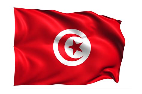 Tunisia Territory Waving Flag Png 14391992 Png