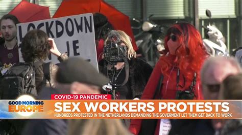 Dutch Sex Workers Protest Asking Government To Let Them Get Back To