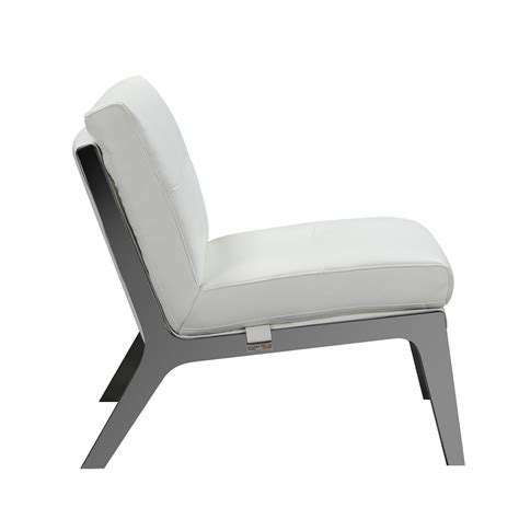 We bring you designer made accent chairs with arms. White Genuine Italian Leather Accent Chair Contemporary Global United C81 (C81-WHITE-CH) Buy online!