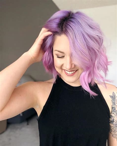 Purple Hair Short Styles 40 Versatile Ideas Of Purple Highlights For