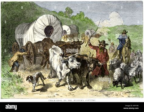 Wagons In The 1800s Stock Photos And Pictures 4cb