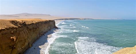 The Paracas National Reserve Ica Peru Stock Image Image Of