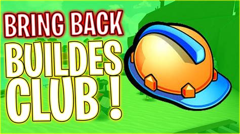 This Is Why Roblox Needs To Bring Back Builders Club Youtube