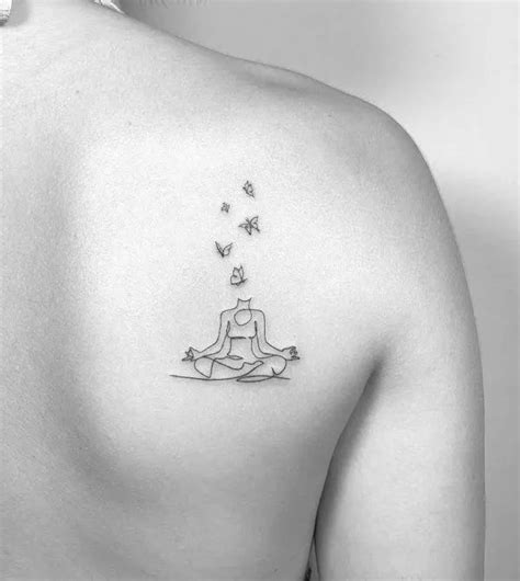 44 Yoga Tattoos With Meaning For Yogis Our Mindful Life
