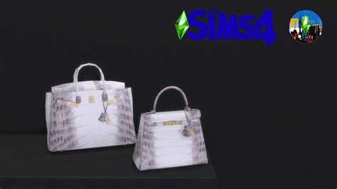 Sims 4 Hermes Birkin Bag And Kelly Bag Himalaya Recolours Download