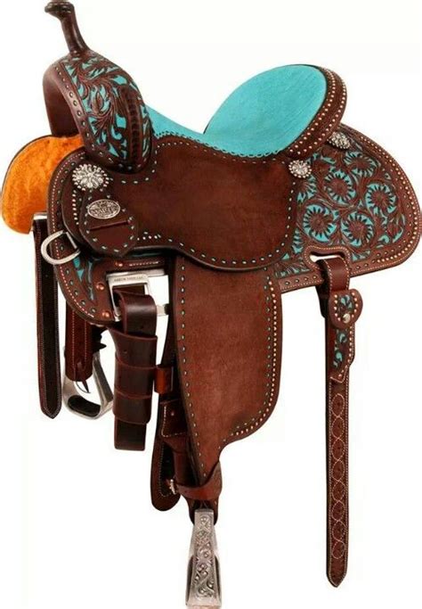 Saddles Turquoise And Barrel Saddle On Pinterest