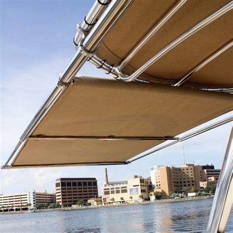 Boat Shade Products Sureshade Luxury Pontoon Boats Boat Canopy