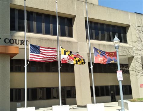 Flags At Half Staff For Fallen Capitol Hill Officer Montgomery