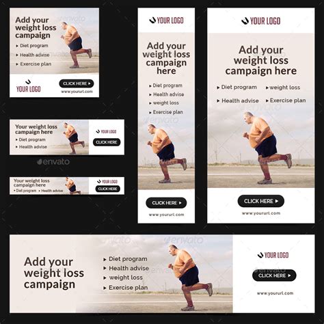 Weight Loss Banners By Doto Graphicriver