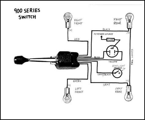 Signal Stat 900 Turn Signal Switch Wiring Diagram