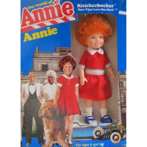 Little Orphan Annie Doll 6 Tall The World Of Annie 1982