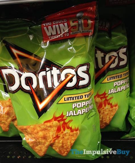 Spotted On Shelves Limited Time Poppin Jalapeno Doritos The
