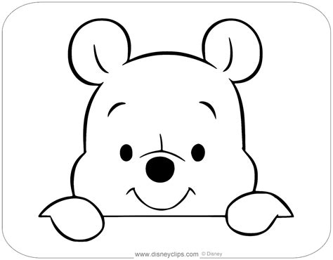 Baby Pooh Bear Coloring Page Baby Winnie The Pooh Coloring Pages