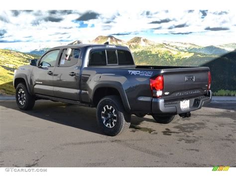 2016 Magnetic Gray Metallic Toyota Tacoma Trd Off Road Double Cab 4x4