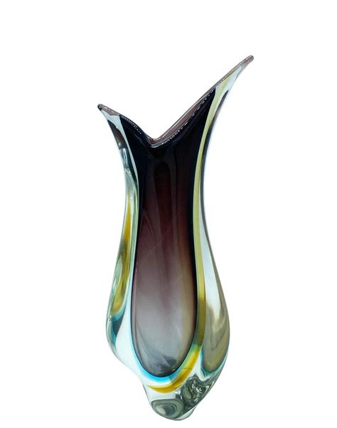 Submerged Murano Glass Vase By Flavio Poli For Seguso Italy 1950s For Sale At Pamono