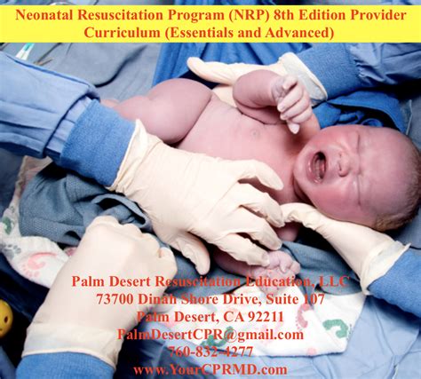 Neonatal Resuscitation Program Nrp 8th Edition Provider Curriculum